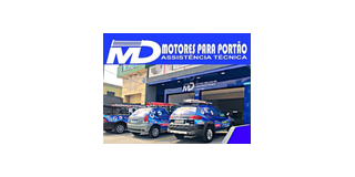 Logo MD Motores para Portão